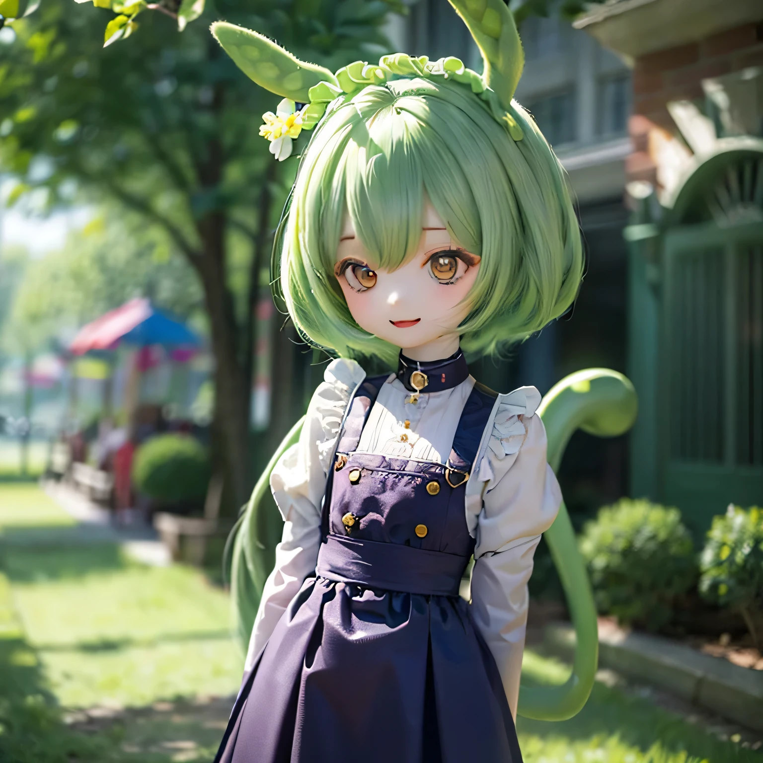 Detailed prompts for generating high quality images using the stable diffusion method are、、、、、、:
(((((((a bit)))))))Use Body Shape Lots of Zundamon(child:1.2)(((((a bit)))))
"(((smile))), (Digital Art:1.1, High resolution, masterpiece:1.2), (Bright colors), (Confident expression), ((((a bit)))) letter, (Green Hair), A girl with a distinctive hairstyle and a body like zunda, (Confident expression), ((((a bit)))) letter, (Green Hair), (Green underwear), ((((8. A relaxing space surrounded by greenery))))) Proud face"Walking around the city((((((child)))))