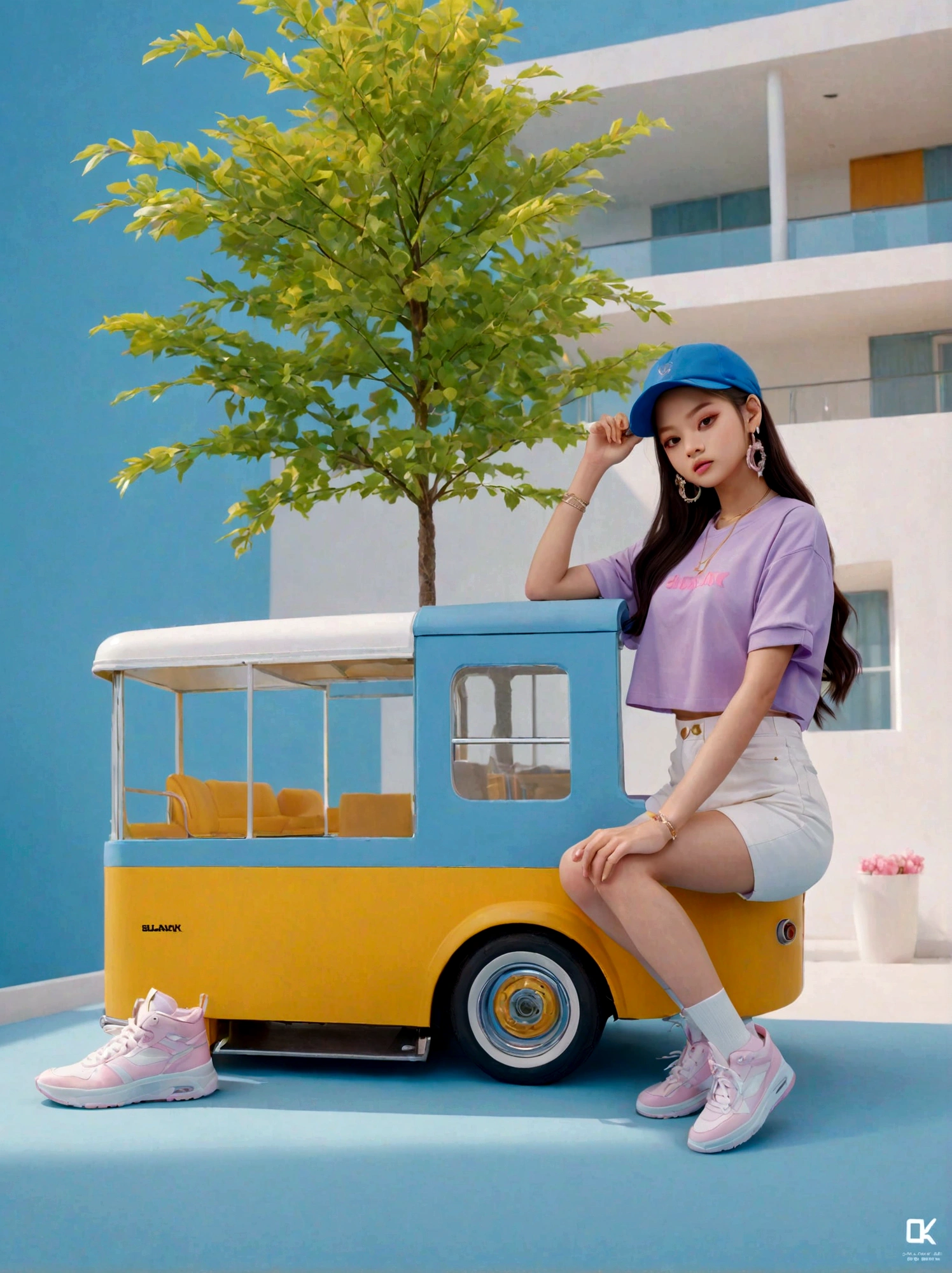 ccurate, 8k, super detail, best quality, realistic,blackpink jennie