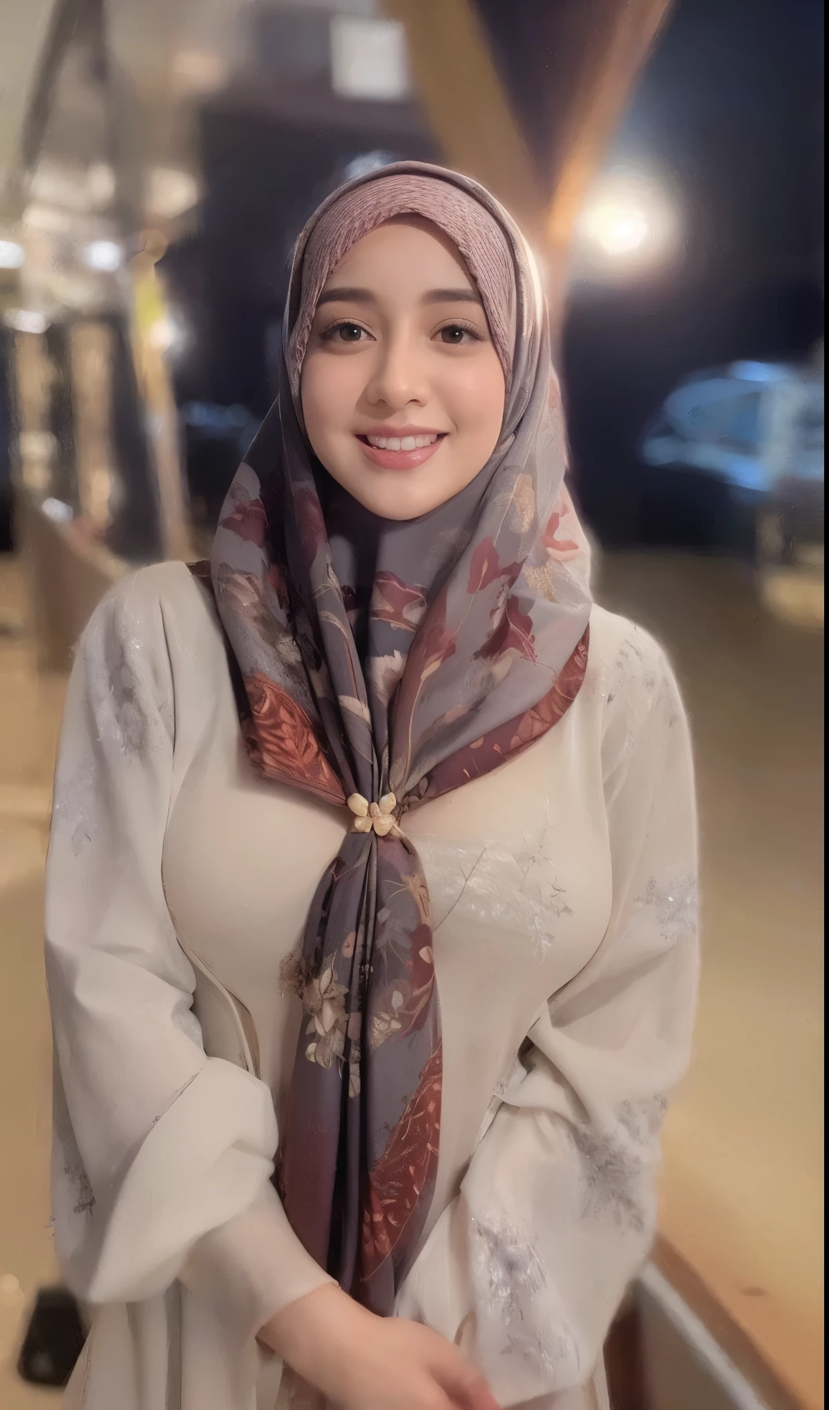 Hijab big breast realistic