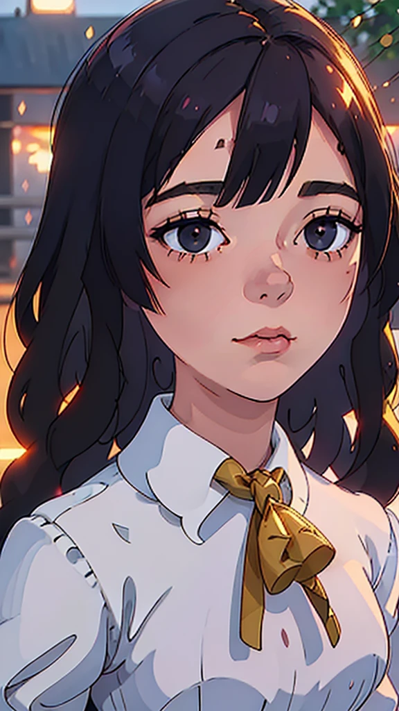 (masterpiece), (extremely intricate:1.3), (realistic), portrait of a girl, the most beautiful in the world, (medieval armor), metal reflections, upper body, outdoors, intense sunlight, far away castle, professional photograph of a stunning woman detailed, sharp focus, dramatic, award winning, cinematic lighting, octane render unreal engine, volumetrics dtx, (film grain, blurry background, blurry foreground, bokeh, depth of field, sunset, motion blur:1.3), chainmail