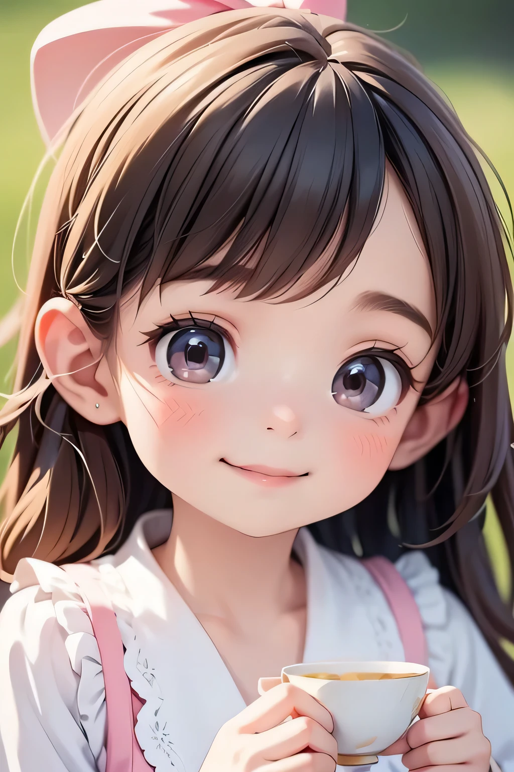 highest quality、High resolution、Detailed Background、(Detailed eyes:1.2)、Teenage beauty、(Highly detailed face:1.4)、
As the petals flutter、Let your smile bloom、Enjoy a tea party like a princess、
An elegant dance with swaying ribbons、I'm captivated by her cute behavior、
Eating snacks while chatting、A heartwarming moment、Precious memories、
It's like a dream、Sparkling Eyes、Endless fun times、
Hair that clings to fluffy clothes、I'm fascinated by the adorable appearance、
Every single one of her movements is so cute、A feeling of longing wells up inside me、
I want to be surrounded by your gentle smile、Irreplaceable moments of happiness、
Her innocent expression is somehow angelic、I'm sure everyone will be enthralled by it.