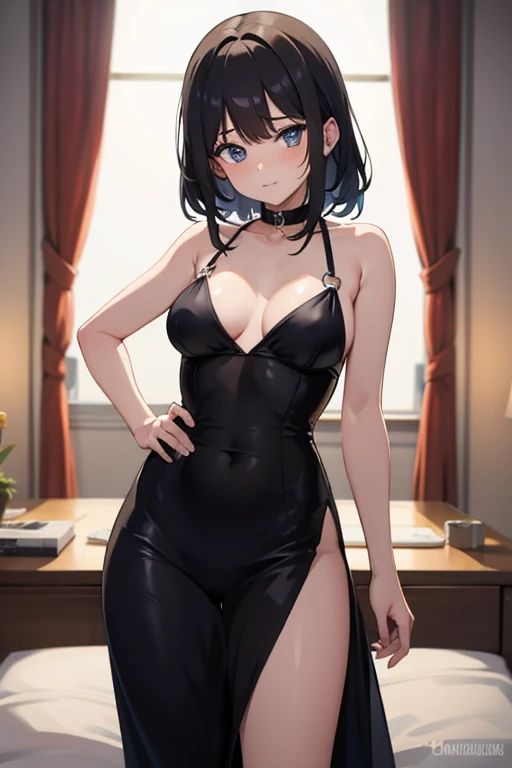 Sexy girl with small breasts