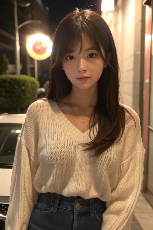 1girl, good night