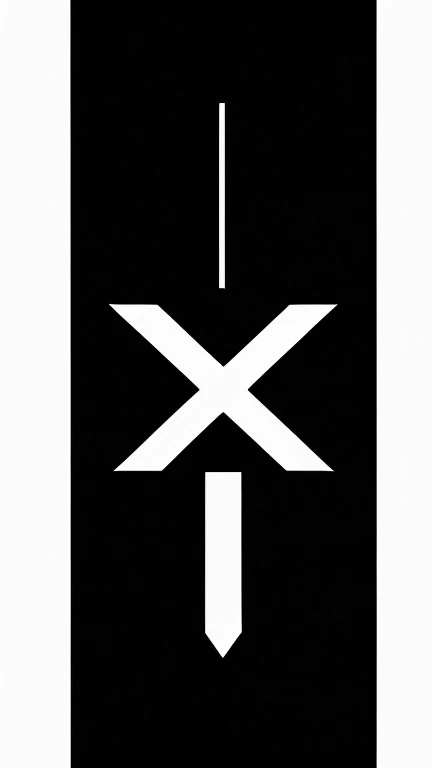 symbols, black and white, simple, 