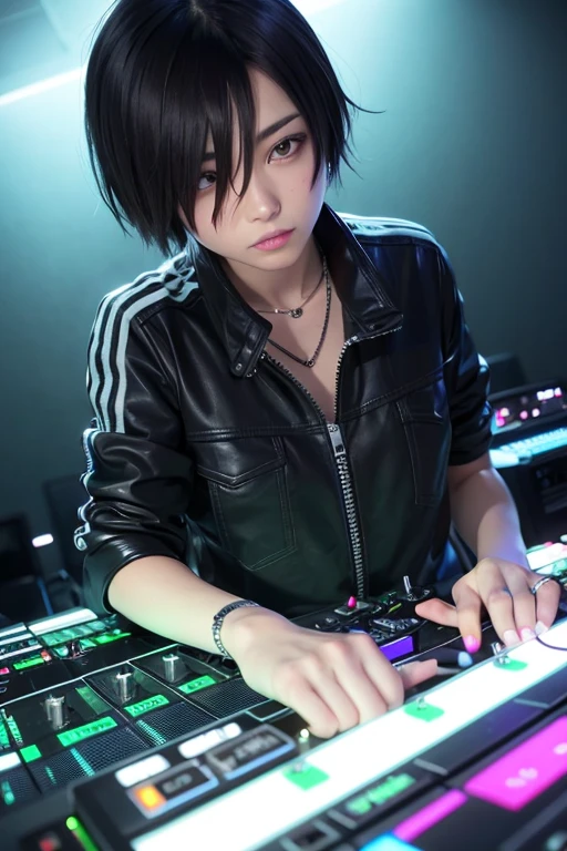 lesbian Dj scissoring 