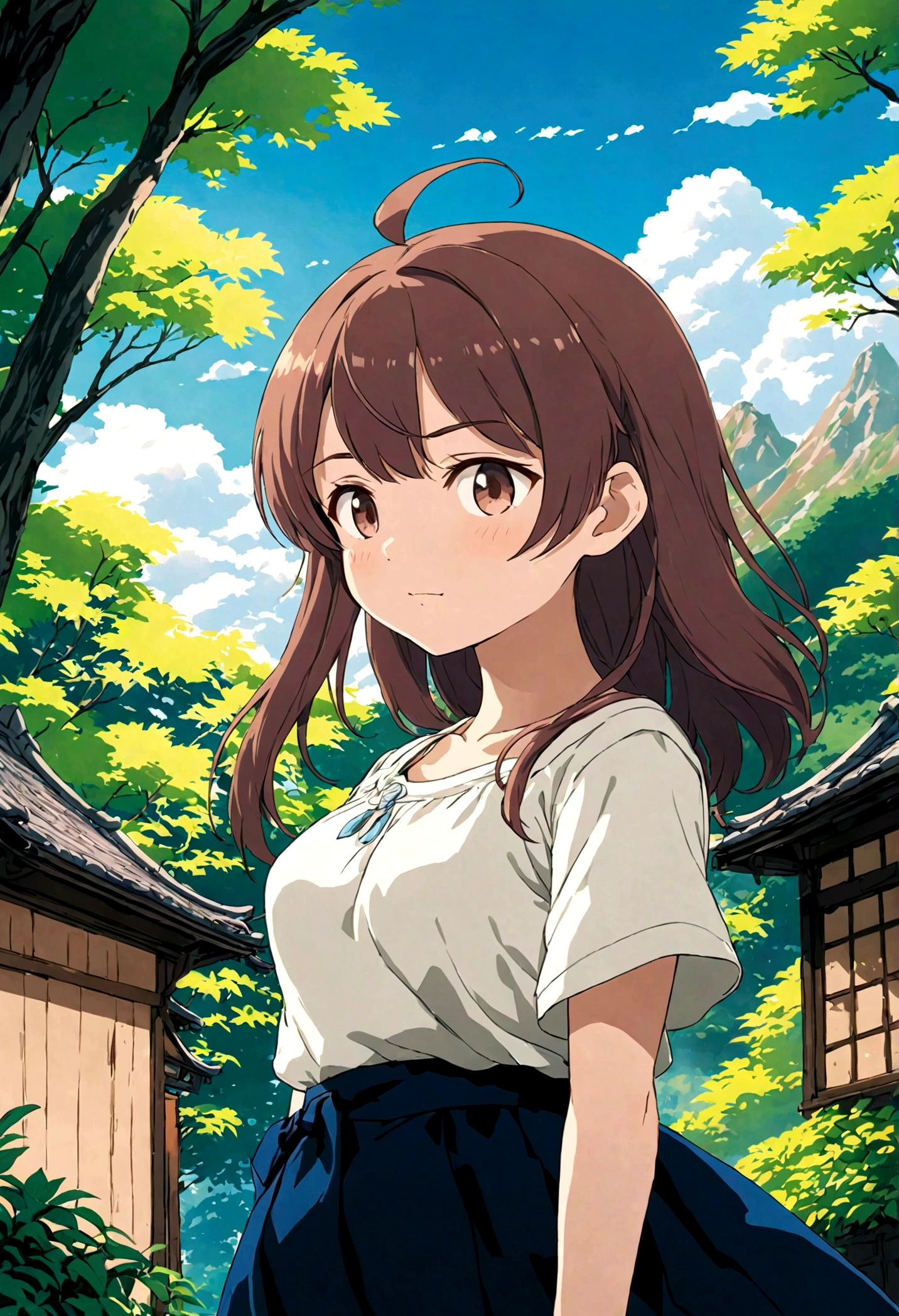 音無響子
Low - Angle、
Low - Angle、Long skirt、Hold down your skirt that is being blown up by the strong wind、Anime white panties in a strong wind、Crotch is visible
ローレグのパンツ、Color: White、
Crotch is visible、
、Lined、White lace lining、