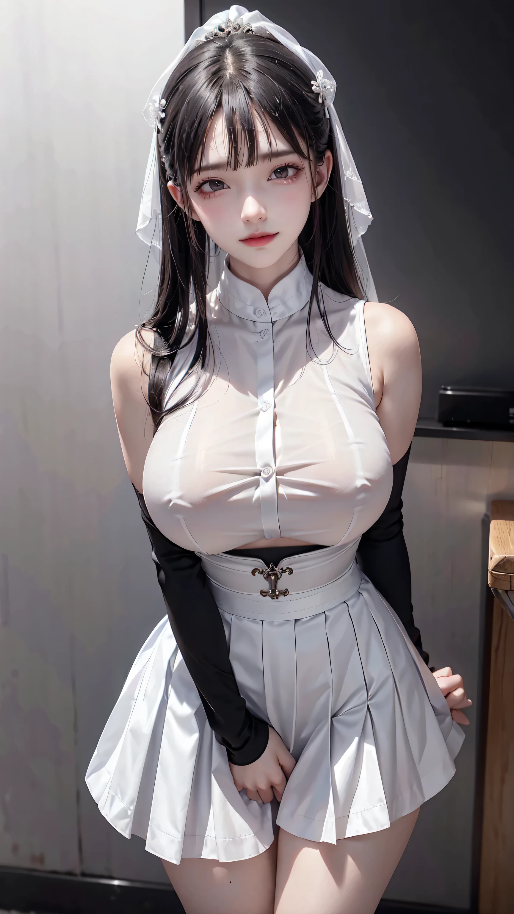 1 female,12years old,Black Hair,Beautiful ponytail hairstyles, (High Waist Skirt:1.3),, (White shirt:1.3), (Double-breasted,Underbust:1.2), Moaning,Sweaty thighs,My crotch is wet,Roll up your skirt,who、blush、whole body、A skirt so short that you can almost see her butt、Sleeveless clothing、In a dark alley、super Short Skirt、Sideee-through clothing、Clothes with a wide open back、Sexy woman、Embarrassed blushing face、Puzzled look、Breasts exposed from under the armpits、(Wedding dress)、thin waist、Clothes that stick to the abdomen、Big tits、Very thin fabric、Nearly naked