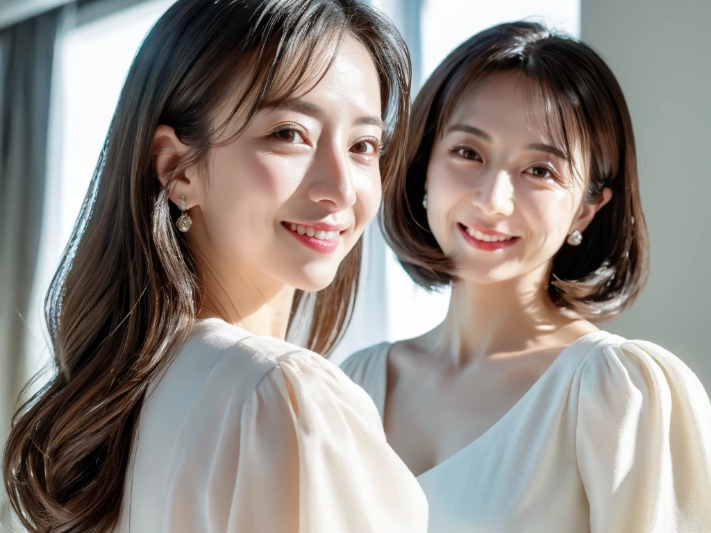 highest quality、8k Masterpiece、超A high resolution、(Photorealistic:1.3)、RAW Photos、1 girl、Silvery white hair、Glowing Skin、1. Super-beautiful Cyberpunk Soldiers、((Ultra-Realistic Details))、Portrait、Global Illumination、Shadow、Octane Rendering、8k、Super sharp、Beautiful breastetal、Cold colors、、Very intricate details、Realistic Light、CGSoation Trend、Beautiful Eyes、Shining Eyes、To the camera、Spring sunlight、Refreshing、smile、Beautiful Skin、36age、short hair