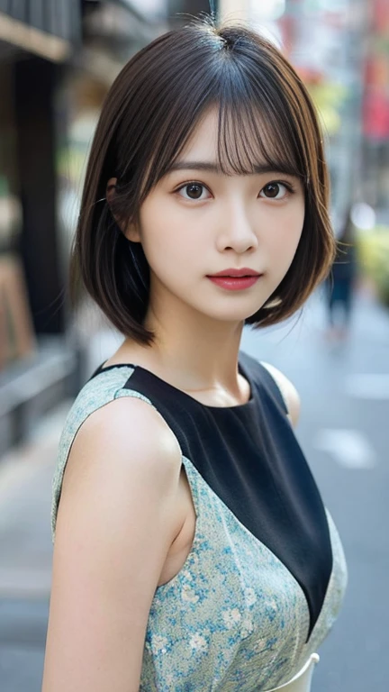 a beautiful japanese girl, intricate details, random hairstyle, (best quality,8k,ultra-detailed,hyper-realistic,photorealistic,masterpiece:1.3),extremely detailed face and eyes,long eyelashes,beautiful skin,flawless,natural lighting,cinematic composition,vibrant colors,stunning，A beautiful 27-year-old Japanese woman, with fair skin and a slender figure. She has large, almond-shaped brown eyes and long, straight black hair. Her facial features are delicate with a small, slightly upturned nose and full lips. She is dressed in a stylish yet modest outfit, perhaps a pastel-colored dress or a casual chic ensemble. She exudes a warm, gentle, and approachable demeanor, embodying traditional Japanese beauty and modern elegance.