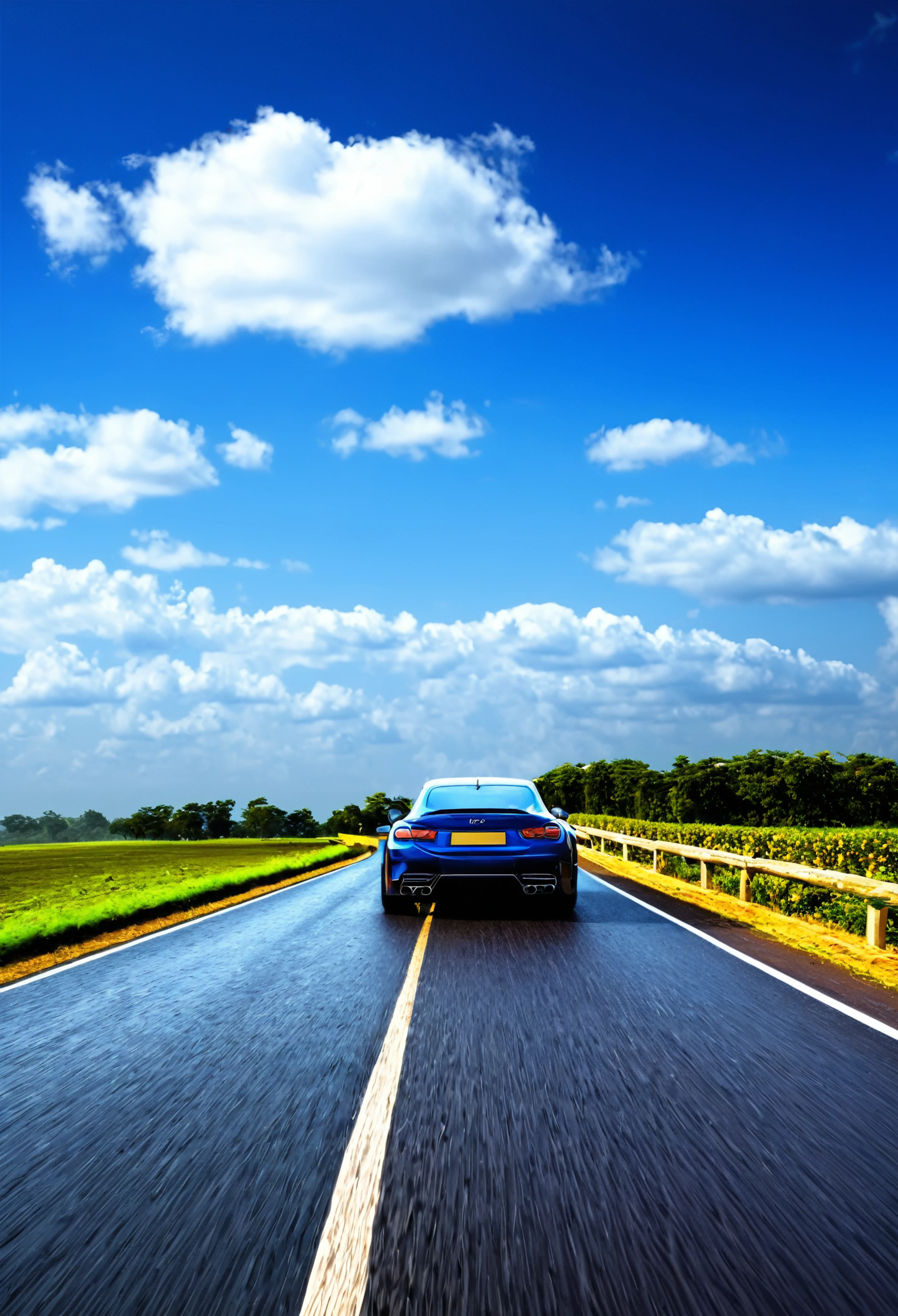 (Best quality),the cars in the road and the sky are beautifully made
