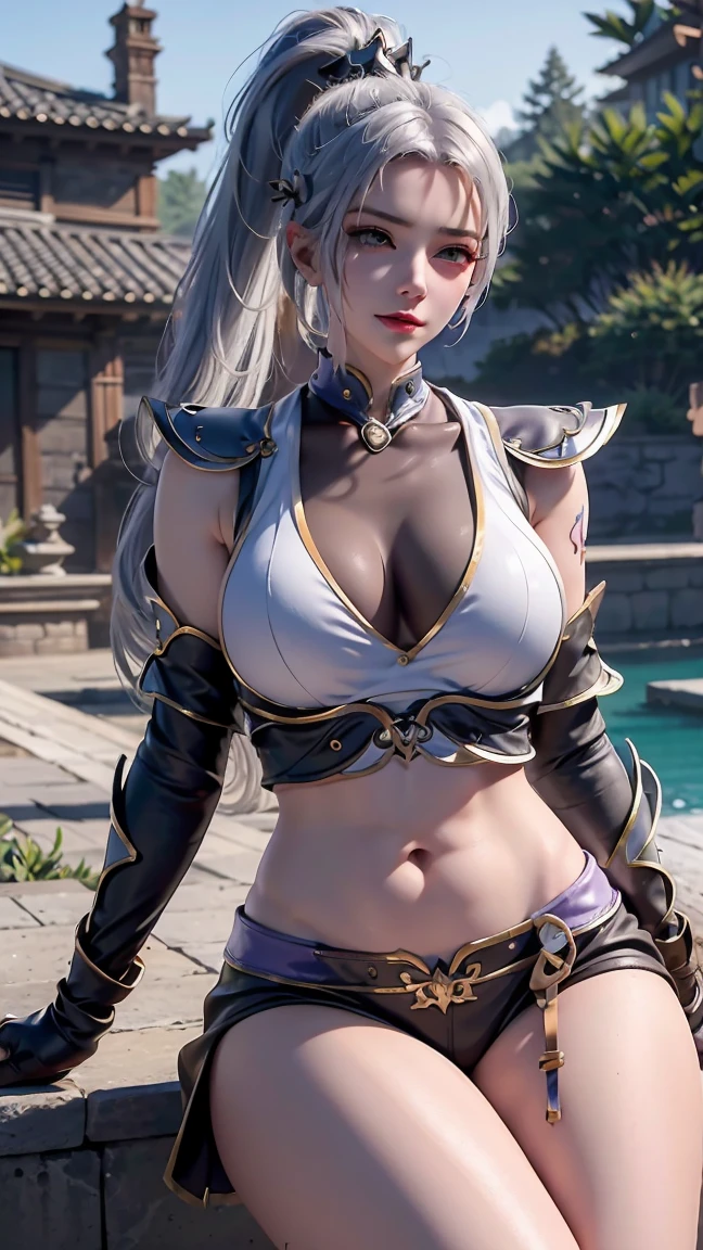 ((best quality, 8k, masterpiece:1.3)), The essential: 1.2, Perfect body beauty: 1.4, Hips: 1.2, ((Layered Hairstyle, Chest: 1.2)), (Wet clothes: 1.1), (rain, street:1.3), Tube Top Dress: 1.1, Highly detailed face and skin texture, Squinting, Double eyelids, 美White skin, Long hair, (shut up: 1.3), Smiling white-haired girl, High Ponytail Hairstyle, Sports Tops, Oversized bust, Succubus, (((Succubus tattoo on lower abdomen))), Transparent Super Skinny Low Rise Bow Pants, (((ultra-low waist))), Full body image, Sexy girl, Sexy, Happy laughter, Shy, (((Showing belly))), Express, There is a heart in the eyes, (Detailed drawing of eyes), Sexy Long legs, Thin waist, Sweat is running down my waist, (Showing belly), ((Succubus tattoo extreme detail portrayal))), Wings of Ice and Fire, Front squat, Dark lock method, 2D Blush, crazy, Monster Girl, toy doll, Fangs, Large target, Pink Hair, Asymmetrical bangs, Transparent clothes, Hands on thighs, Look away, 8k resolution, missionary, Raise an eyebrow, Shiny hair, Flower head, Wristband, White hair bandage、Close-up of miss wearing white mask, Beautiful character painting, guweiz, Gurwitz-style artwork, White-haired god, author:Yang Jie, Epic and beautiful character art, Stunning character art, author:Fan Qi, by Wuzhun Shifan, pixiv art station street guweiz, Single ponytail, insult, High Ponytail, Tall and big, Long legs, (Sleeveless lace shirt), (shorts), (Striped )), ((Striped )), Walk, elegant, dignified, miss, Beautiful curves, sweet smile, Strong sense of detail and layering, rich and colorful, Has a unique texture, rich and rich and colorful, color, vivid, design art, 16K, Ultra Detailed, {{illustration}}, {Extremely refined}, {Exquisite surface treatment}, Ultra Detailed, Exquisite and shining eyes, {{Movie Lighting}}, Extreme lighting effects, Model: realism, CFG size: 12, Laura: Bright texture (1.35), high quality, masterpiece, Exquisite facial features, Delicate hair depiction, Detailed depiction of the eyes, masterpie