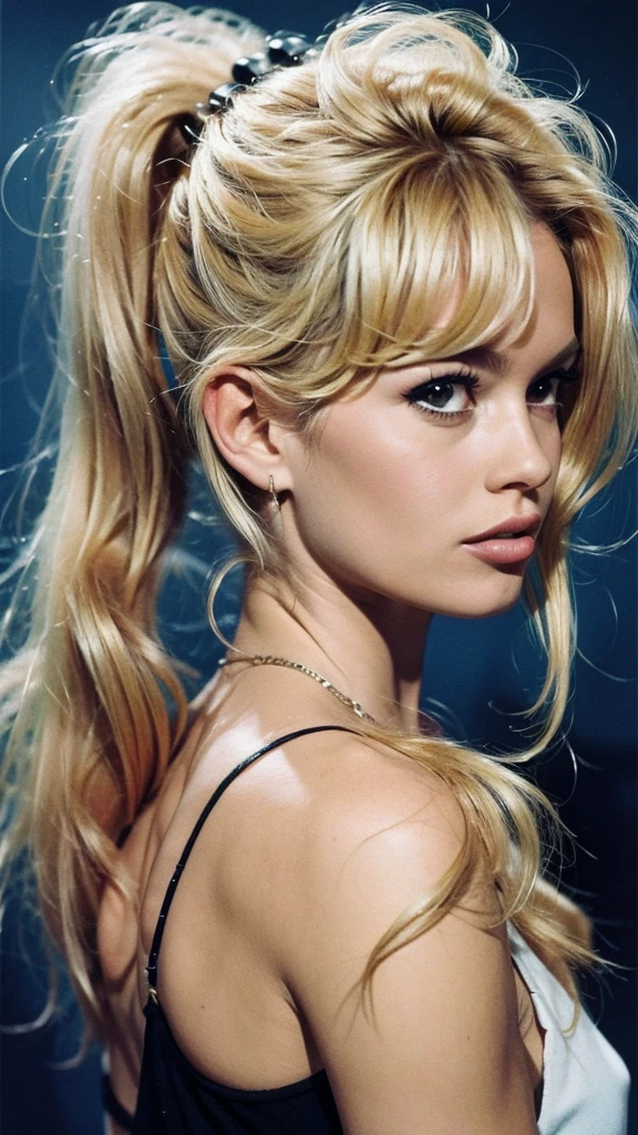 Brigitte Bardot 18 years old, ponytail, bbardot woman