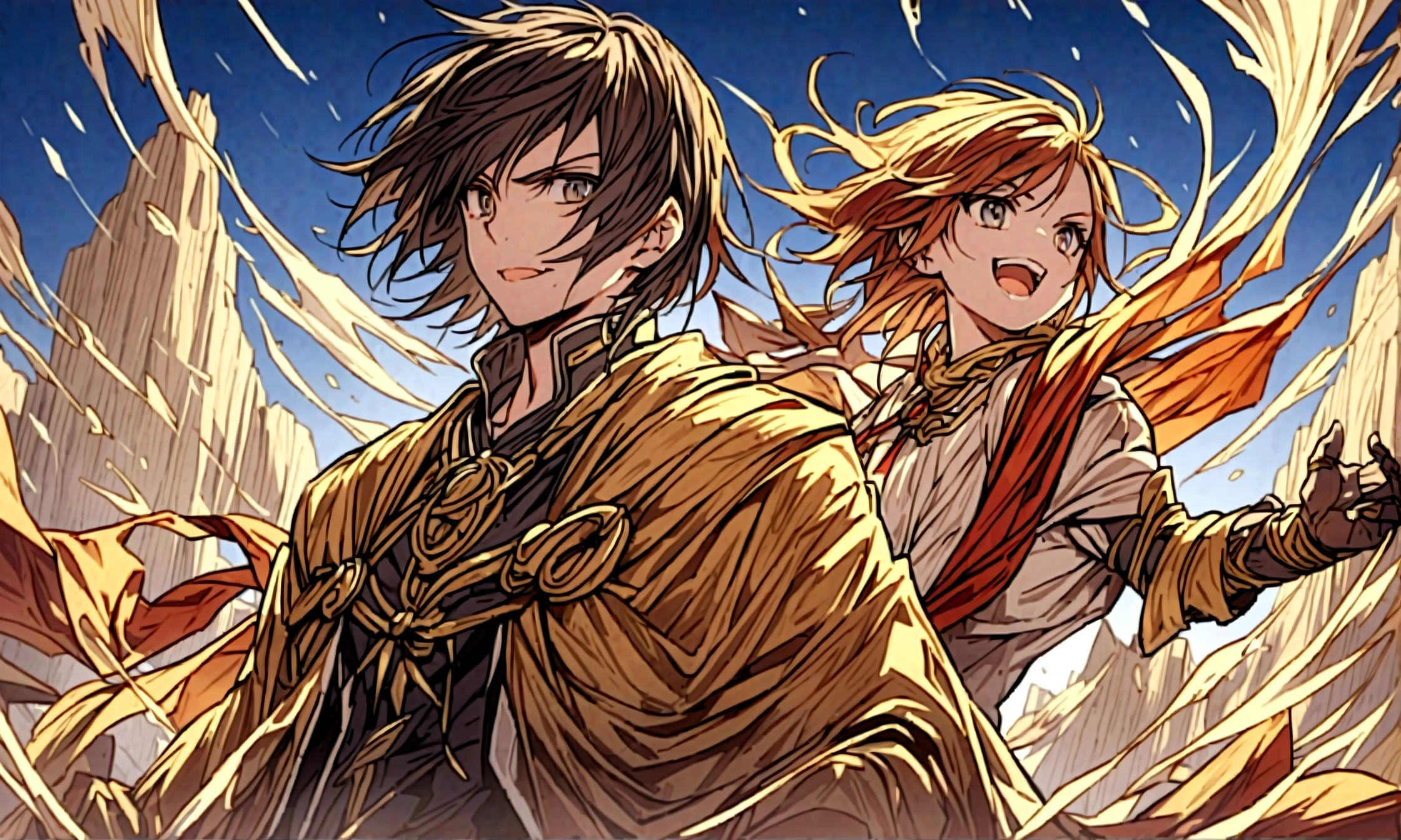 1. Hiroshi:
- The main protagonist and hero of the story
- An ordinary college student who discovers his special abilities as the "Relic" - the chosen spiritual guardian tasked with protecting the world
- A courageous character with a strong resolve, who develops significantly throughout the events
- Possesses growing spiritual and combat abilities that he uses to defend the world
- Despite his young age, he takes on immense responsibility
2. Takeshi:
- The wise mentor and spiritual expert who guides and trains Hiroshi
- A wise and composed character with extensive experience in the spiritual realm
- Plays a crucial role as Hiroshi's guide and ally in his journey
- Helps Hiroshi develop his skills and face the challenges ahead
3. Sakura:
- Hiroshi's skilled fighter and loyal ally
- A strong and adept combatant who assists Hiroshi in battles
- Has good knowledge of the occult and mysterious entities
- Forms a harmonious duo with Hiroshi in confronting their enemies
4. Azmodi:
- The powerful and evil demon who poses the main threat
- A dangerous and cunning character, planning to unleash the forces of darkness
- Possesses immense spiritual powers which he uses to harm humans
- Represents the greatest challenge for Hiroshi and his friends