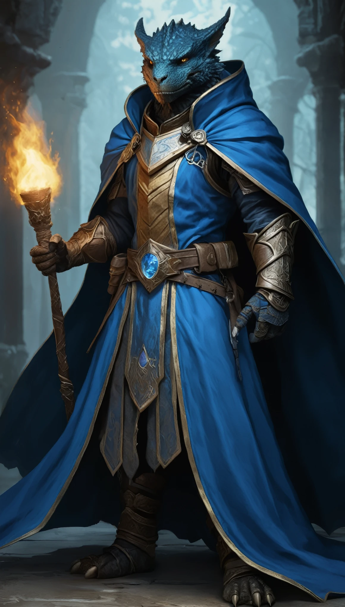 This male human mage, dragonborn race , lets you convince a beast that you mean no harm. choose a staff that you can see within range. blue cape, blue robe, she must see and hear you. if the beast&#39;s intelligence is 4 or higher, a magia falha. otherwise, the beast must succeed on a wisdom saving throw or be charmed by you for the spell&#39;s duration. if you or one of your companions harm the target, a magia termina.