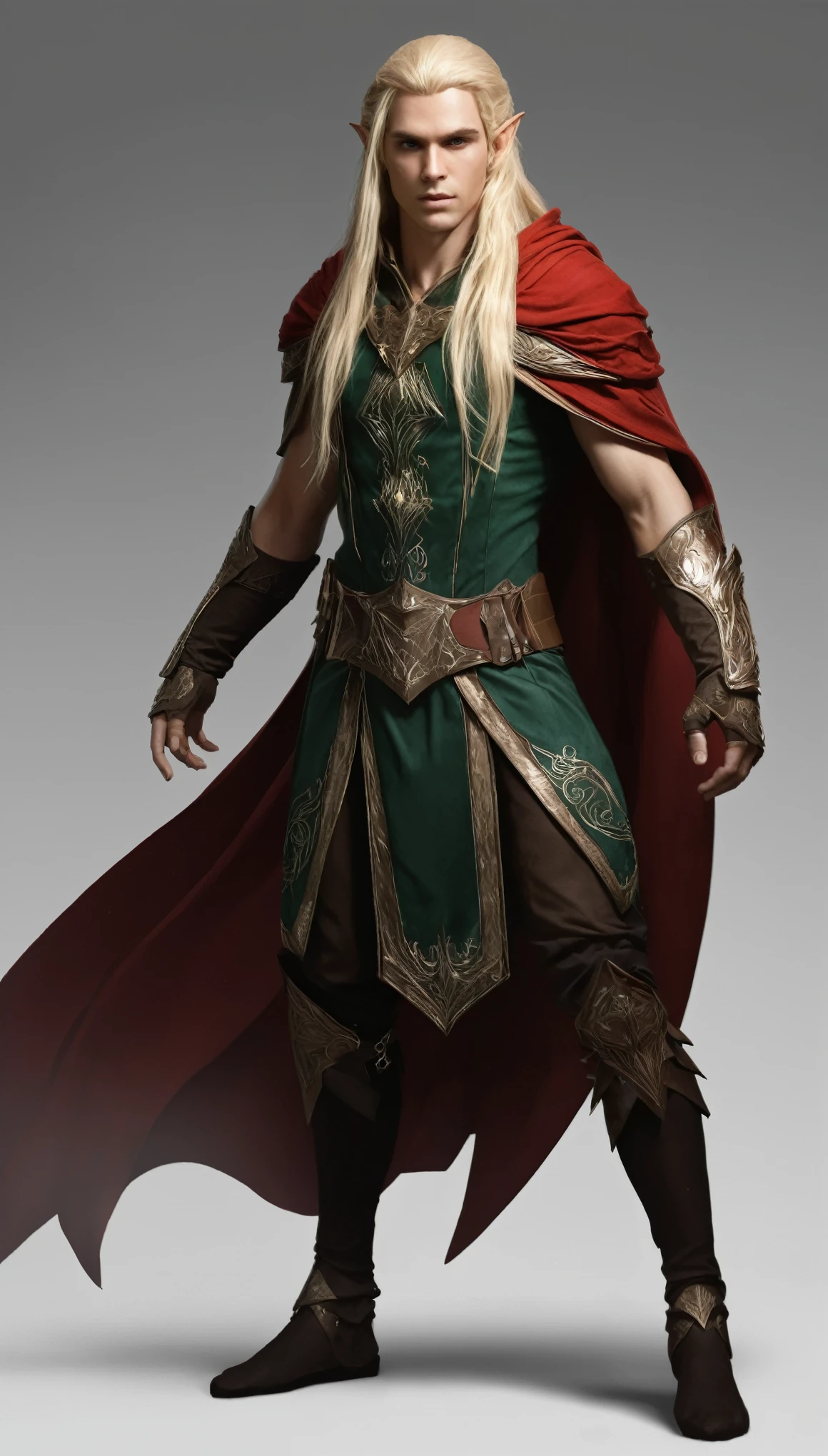 This male rager, elf race , long blond hair, lets you convince a beast that you mean no harm. choose a staff that you can see within range. red cape, envelhecido plate, she must see and hear you. if the beast's intelligence is 4 or higher, a magia falha. otherwise, the beast must succeed on a wisdom saving throw or be charmed by you for the spell's duration. if you or one of your companions harm the target, a magia termina.