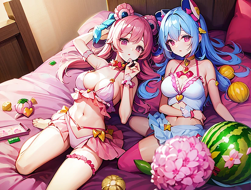 Magical girl melon pan sweets