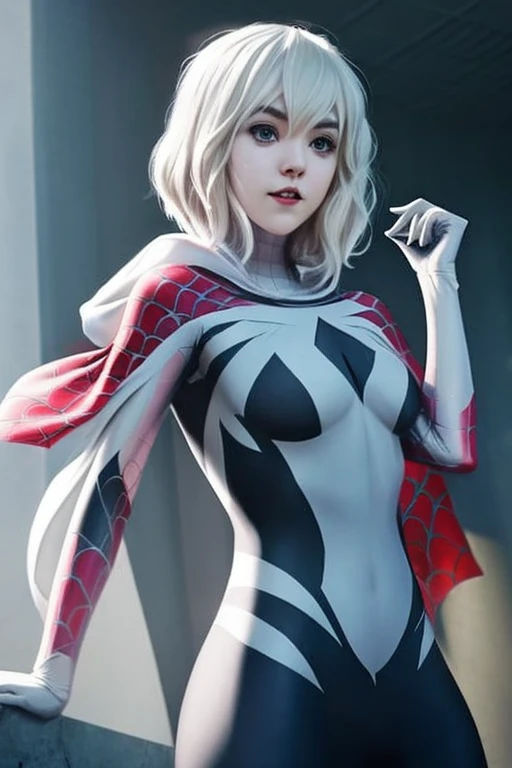 anime spider gwen unmasked