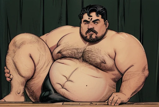 ((( Eduardo is plump, chubby, with extremely thick thighs, a large belly, fat, he is 56 years old, He's wearing gray sweatshirt shorts, camiseta preta aberta desabotoada com uma camiseta branca por dentro. He wears a watch, bracelet, lanyard around his neck., He is bearded, full beard, big voluminous beard, wears prescription glasses. Antony is plump, chubby, with extremely thick thighs, a large belly, fat hair and Bara is gray-haired, he wears a floral t-shirt and denim shorts, ele usa pulseiras de couro preta no pulso, watch and Nordic chain around his neck he wears socks and white sneakers with blue details he wears prescription glasses))). Uma Cidade iluminada e cheia de placas de propagandas , (((vemos um bar com algumas pessoas em frente a entrada dele))), ((na fachada do bar tem uma caneca de cerveja feita com neon )), some luxury cars and Porsche are parked near the bar