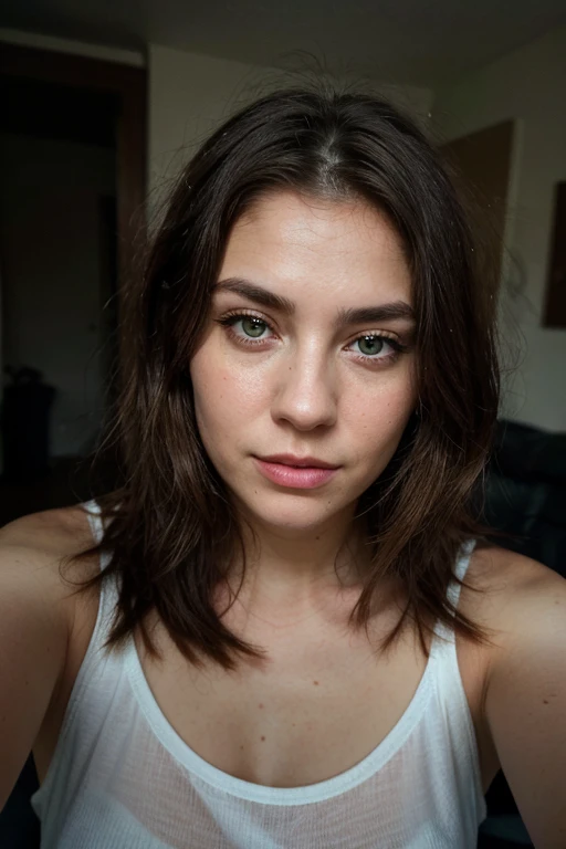 ((selfie)), (((selfie))), top view, photorealistic, Best quality, hyper detailed, beautiful Ukrainian woman, tender face, details on the face, light green eyes, dark blonde hair, imperfections, professional photo, with clothing, clothed, cinematic, ultra-realistic, maximum quality, full body, alone, (day), head-on, looking at viewer, skin texture, ultra detailed, close-up, ultra high resolution, Best shadow, RAW, Instagram LUT, 8k, 16k, 32k, masterpiece, Sony A7SIII, Canon EOS R8