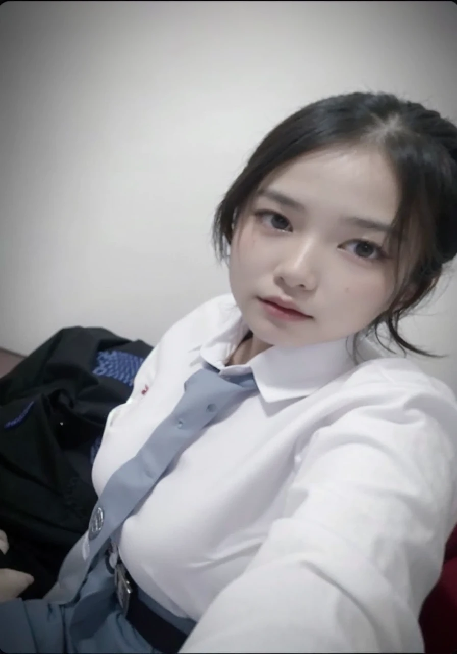 best quality, face focus, soft light, ultra high res, (photorealistic:1.4), RAW photo,
1japanese girl, solo, cute, (pupil, lights in the eyes),  detailed beautiful face, (small chest),(high resolution detail of human skin texture),
(long hair),
indoor,
Damask Shirt Dress,
(portrait)