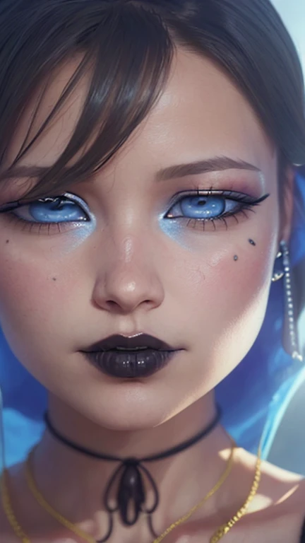 ((mejor calidad: 1.5)) ((obra maestra: 0.8)), detalles intrincados, Sharp focus, Profesional, vida real, Realistic facial representation, dim volumetric lighting, dynamic pose, al estilo de las representaciones realistas e hiper detalladas BREAK (detailed 30 year old android woman, (((opaque gothic eye makeup, retrato) ojos azul hielo, pelo corto de jengibre, lados afeitados), determined expression)), Fotorrealista, Hyper realistic, 8K