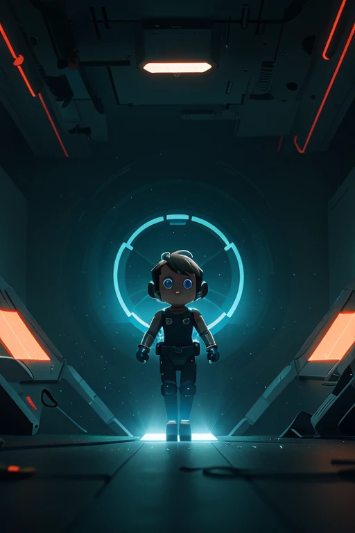a stylized countdown, 20 days to an educational robotics event for children, digital art, 3D render, futuristic, clean lines, bright colors, minimalist, dynamic composition, abstract shapes, glowing numbers, holographic display, sleek and modern, depth of field, cinematic lighting, vibrant hues, high contrast, volumetric effects, smooth gradients, dynamic motion blur, cinematic camera angle, engaging and visually striking