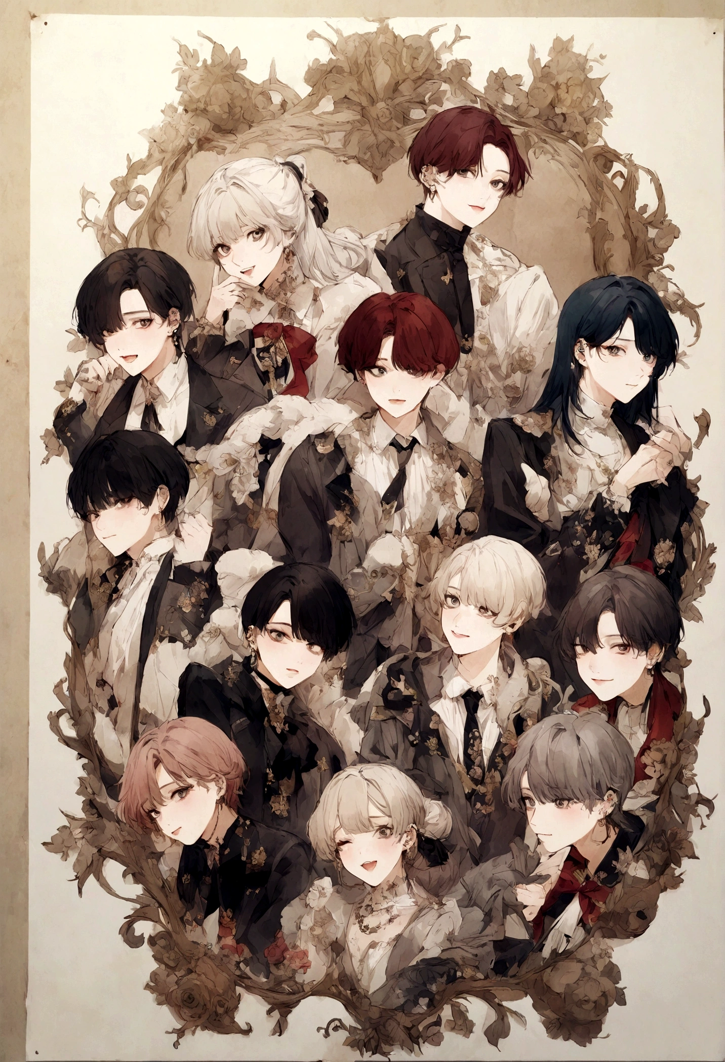 Make a Disney poster for a movie about the kpop group BTS.