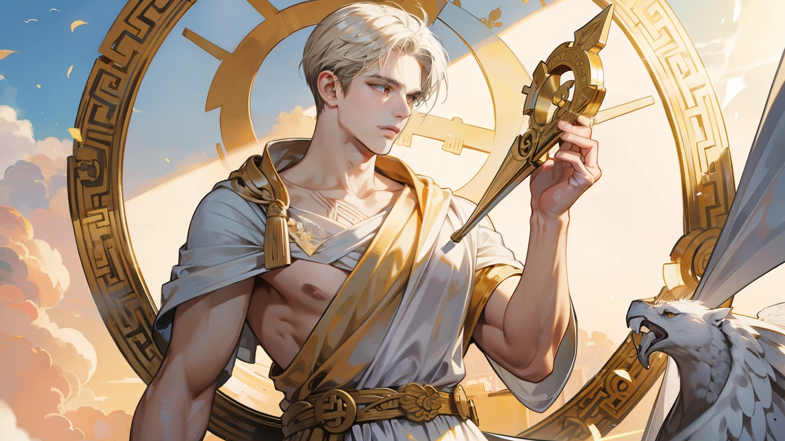 ancient greek goof helios. top quality. masterpiece
