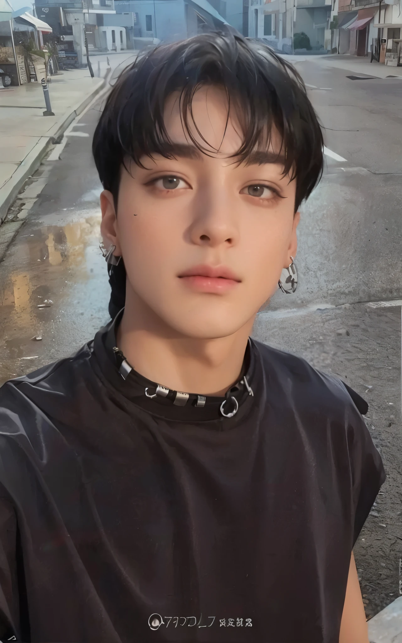 Jungkook do bts cara, ultra HD, fotorrealista