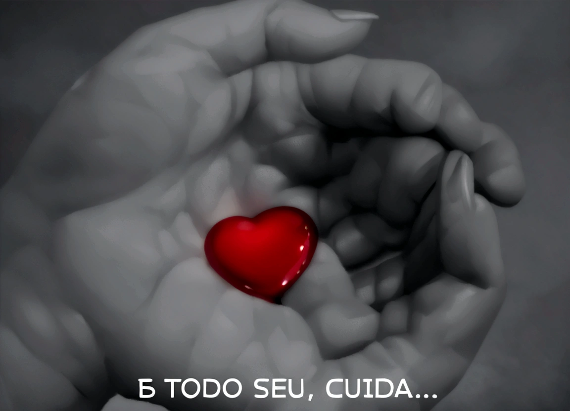 someone holding a red heart in their hands with a quote in Spanish, by Nándor Katona, by Oton Gliha, scoia'tael), by Cândido Bido, you early bird, ! holding it in your hand!, edon guraziu, edu souza, by Bernard Papai, true heart!, by Almeida Júnior