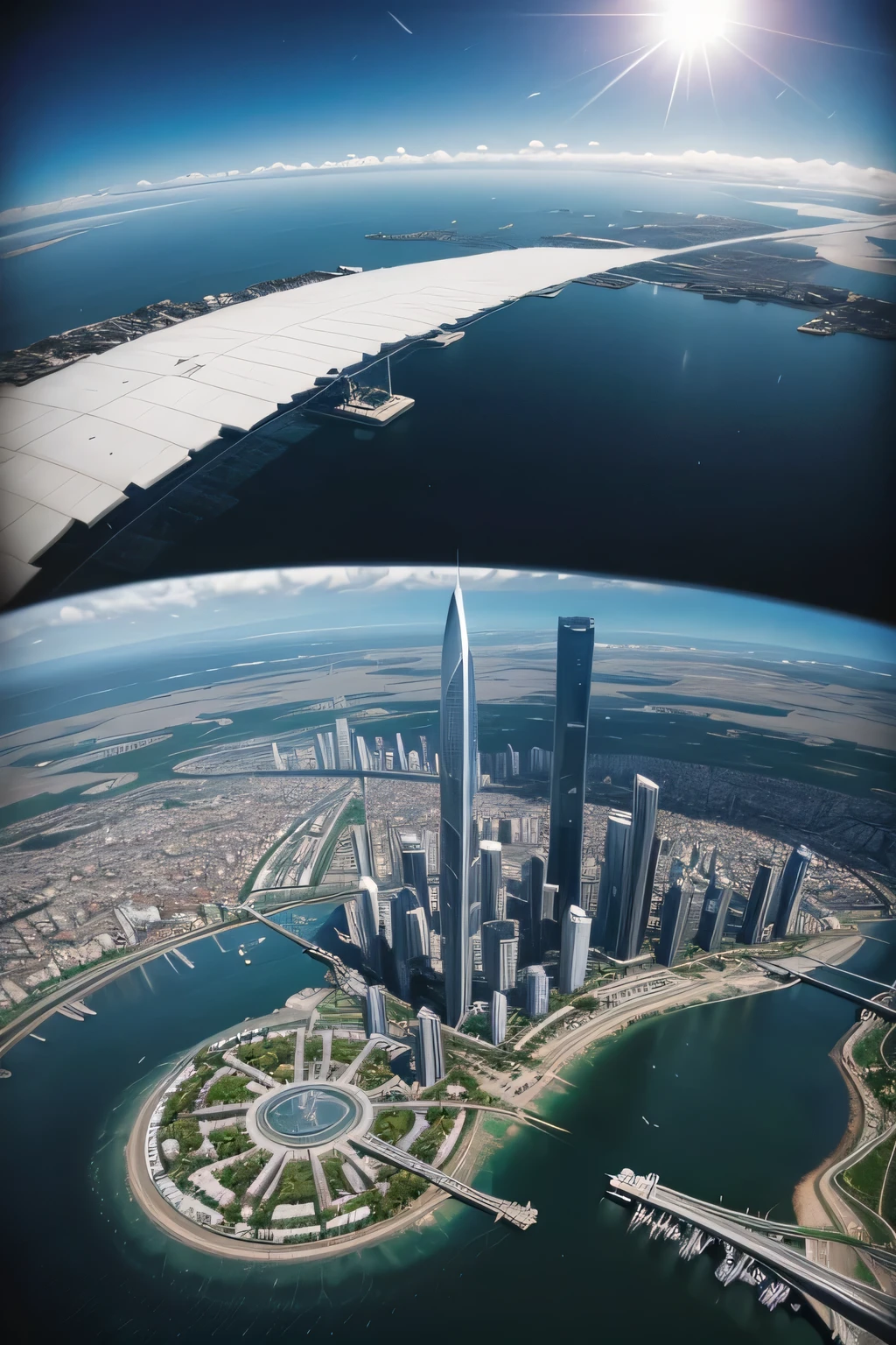 imagens de cidades futuristas