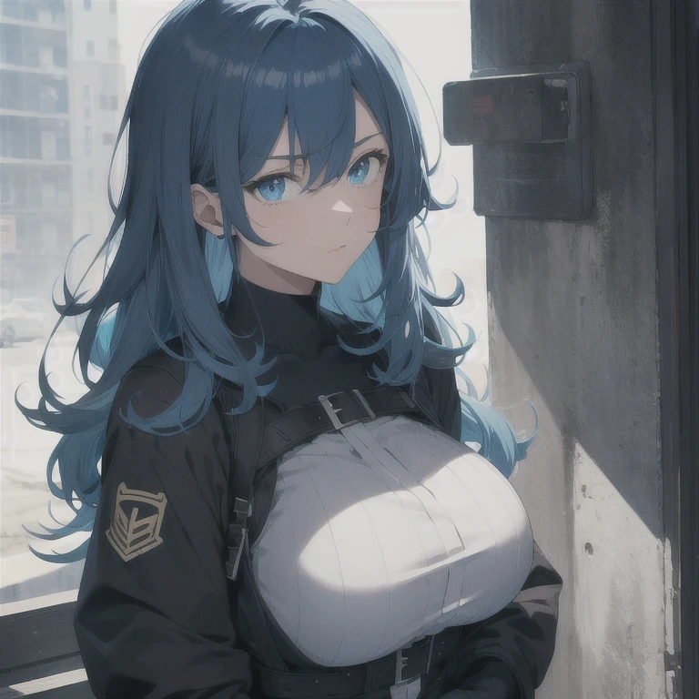 score_9, score_8_up, score_7_up, score_6_up, score_5_up, score_4_up, (source_anime), 1girl, huge breasts, medium hair, blue eyes,