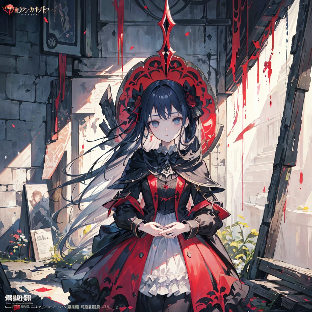 1girl、(((highest quality、Masterpiece、Official Art、Super detailed、The best composition、best composition)))、(Thin Hair)、 Super detailed, Anime Style, alone, full length, Concept Art,Vampire Hunter　high school girl　Reaper&#39;s Scythe, Black Sailor Suit, With the bat. Super huge, Tattered Gauntlets, Tall and stylish, Very large.、White Background, full lengthに立って, Standing on the desolate land,battoujutsu

