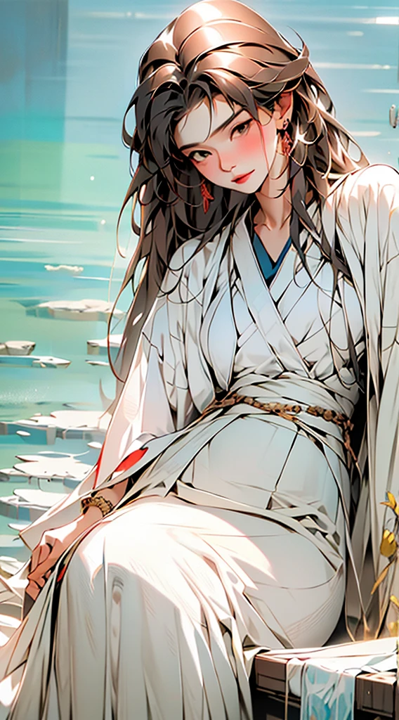 realistic, painting, portrait of a girl, masterpiece, best quality