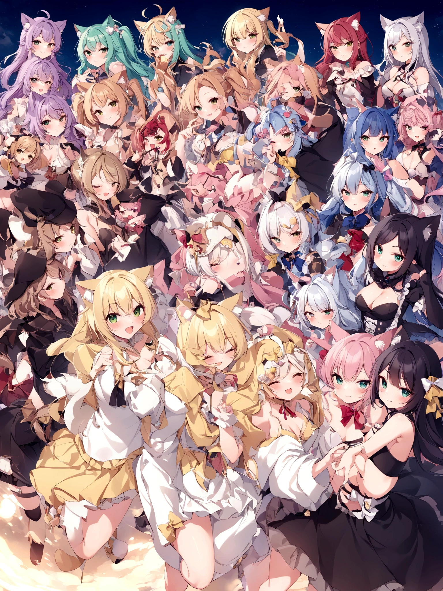 There is a woman taking pictures wearing a costume., Shikamimi, nekomimi, Chiho, sakimichan, Cutcore, The motto is Teshirogi, run, nara michi, kemonomimi, E-girl, E-Women, Sakimi-chan, Shiny gold, Belle Delphine