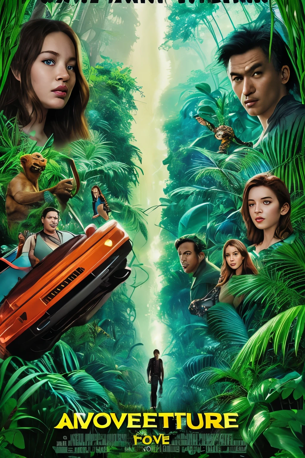 Movie Posters adventure jungle