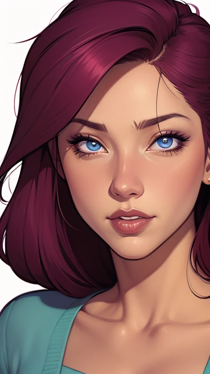 Fundo branco um close up de um desenho animado de um homem e uma mulher, arte de pintura digital dos desenhos animados, pintura digital de desenho animado, arte em quadrinhos ocidental, arte dos desenhos animados style, arte dos desenhos animadosstyle, por Jason Chan, por Ryan Yee, arte dos desenhos animados, western comic style, arte conceitual de desenho animado, cartoon style illustration, velho Oeste, detailed fanartClose up of a woman with long hair and a sweater, cabelo castanho encaracolado, linda modelo, retrato de alta qualidade, medium portrait soft light, parece a jovem liv tyler, retrato colorido, linda mulher, cabelo loiro cacheado | d & d, beautiful portrait lighting, uma linda jovem, modelo muito lindo, Retrato de 50mm, medium - long cabelo castanho encaracolado garota anime com cabelo azul e brincos olhando pela janela, 🤤 retrato de , obras de arte no estilo de guweiz, Anime digital illustration, retrato de lofi, retrato detalhado de garota anime, arte digital detalhada de anime, beautiful digital illustration, lindo retrato de anime, retrato fofo, retrato de personagem em close, pintura digital detalhada, belo retrato detalhado, retrato de arte de personagem, stunning digital illustration