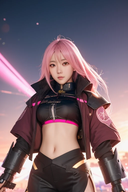 there are many anime characters on a wall with a star, arknights, from arknights, fanime girl in short shorts and jacket standing next to giant robot, artwork in the style of guweiz, cyberpunk anime girl mech, trending on cgstation, guweiz, by Russell Dongjun Lu, digital cyberpunk anime art, ross tran 8 k, guweiz on artstation pixiv, girl in mecha cyber armor ate grand order, from bravely default ii, crisp clear rpg portrait, chibi, characters from azur lane, kantai collection style, genshin, art of kirokaze pixel, hd artwork, kantai collection arcade, video game genshin impact, granblue fantasy+++++arafed image of a group of asian women posing for a picture, (pink colors), trending at cgstation, pink skin, trending on cgstation, portrait of a pink gang, 1 as february), ulzzang, ((pink)), pink clothes, trending on bbwchan, yanjun chengt, in girls generation, pastel pink skin tone