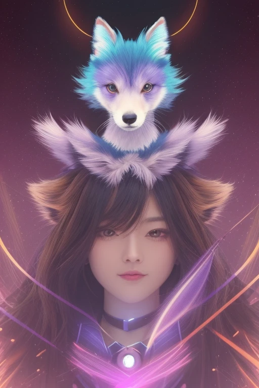 動物illustration，mixed species，different kinds of animals，various species，diverse animals，digimon evolution，ultimate evolution，Perfect body，ultimate body，horse，Anthropomorphic，digimon evolution，ultimate evolution，Perfect body，ultimate body，UFO，有是horse，Anthropomorphic，best quality，Super detailed，Realistic，（像素Art，概念Art：1.2），humor，天horse行空的imagination，quirky style，Cartoon creatures，Crazy combination，chaotic scene，，creativity，Art，mixed species啟發，Pokemon style，Love to play、whimsical、Colorful、Playful、imagination、Mysterious atmosphere、Cute characters、unique design、fictional animals、eye-catching、Attention to detail、Colorful、expressiveness、Entertainment、Unconventional、Stimulate、various kinds，animal diversity，harmonious relationship，peaceful coexistence，animal world，Art表現，Beautifully illustrated creatures，Amazing fusion，hybrid animals，Unusual biological pairings，口袋妖怪Art風格，數碼寶貝關鍵Art，杉森健Art，Maki Haku，位圖Art，釋放imagination，charming depiction，Case，Interesting visual storytelling，Rich creativity，Wonderful composition，自然的Art靈感，迷人的Art作品，Rich narrative，whimsical的故事，Playful的詮釋，富有imagination的設置，獨特的Art表達，Lively and dynamic，images full of energy，stunning details，精心製作的Art品極品，masterpiece，illustration，，Fox ears，Mecha，mechanical，Fluffy tail，Blank Background，mechanical腿，（fluorescent color：1.5），（Laser purple light：1.1），Foxfire，fluorescent pink，