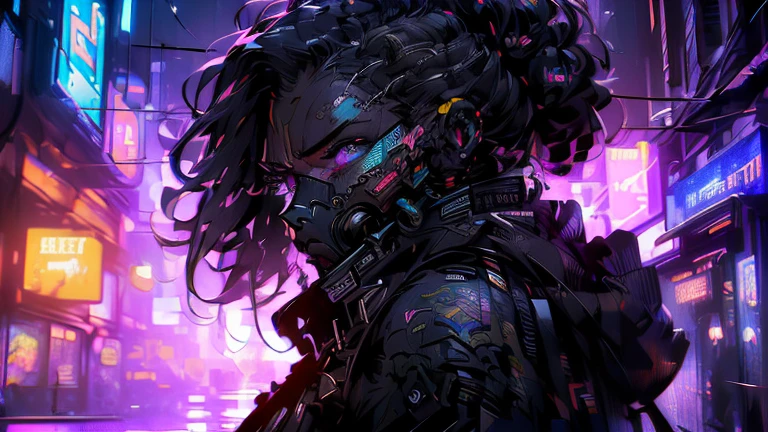 ((ultra realistic illustration:1.3)). A dystopian cyberpunk cityscape. Gritty neon megacity, with battle mechs, and flying vehicles. Inspired by Armored Core, Battletech, Front Mission. Brutalism. Cold, despair. Masterpiece, (highly detailed:1.2),(detailed face and eyes:1.2), 8k wallpaper, Moody lighting. core shadows, high contrast, bokeh.