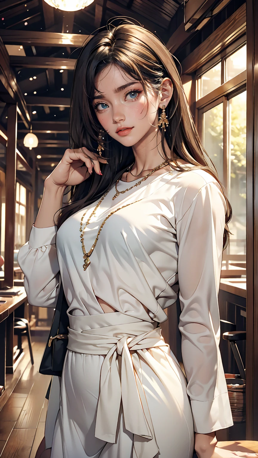 最high quality, 8k, masterpiece: 1.3, Ultra HD, high quality, 最high quality, High resolution, realism)) 、thin、thinだがアスリートのような細マッチョ、I'I don't want my head to disappear from the screen..、Wear accessories on your wrist、Wearing red nail polish、Having a pedicure、Near and far in the air((Atmospheric perspective))、smile((smiley))、Background Blur((Depth of written boundary)、Belly Dancer、Wear a belly dance costume、、My abs are ripped、I can see my belly button、barefoot、Crystal Earrings((Crystal Earrings))、Hair behind the ear((Hair behind the ear))、Chest pocket、background art nouveau、Dance vigorously、Petals dance across the screen.、Face Veil((Mouth veil))、Wear an anklet