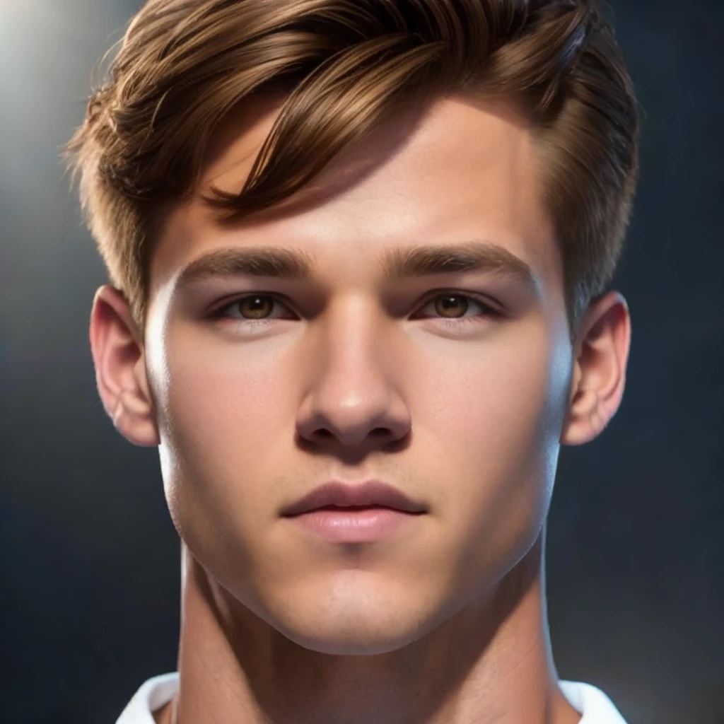 a handsome man, detailed face, beautiful brown eyes, sharp jawline, muscular body, stylish haircut, 1 man, digital art, cinematic lighting, dramatic shadows, hyper realistic, 8k, photorealistic, chiaroscuro, oil painting, vibrant colors, moody lighting, elegant pose, cinematic mood, heroic, powerful, intense, atmospheric