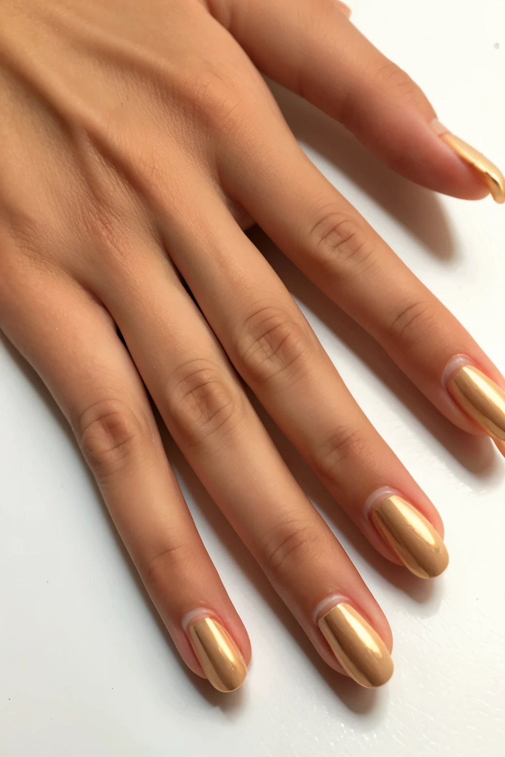 una mano de adulto con joyeria
 3d 