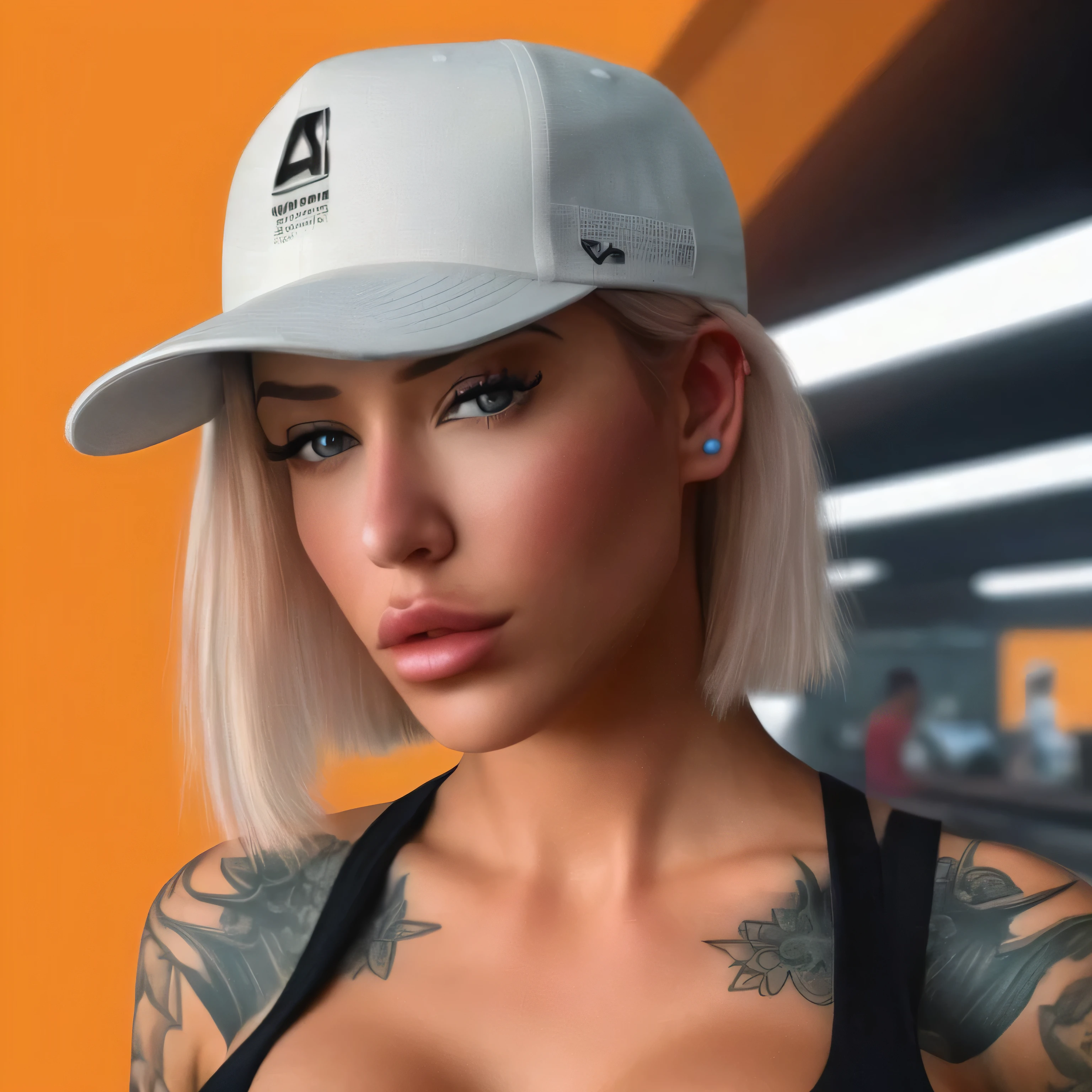 create an image demonstrating the style of ((Cyber Grunge)) style, hyper realism, 8k high definition, vibrant colors, sharp focus, insanely detailed
