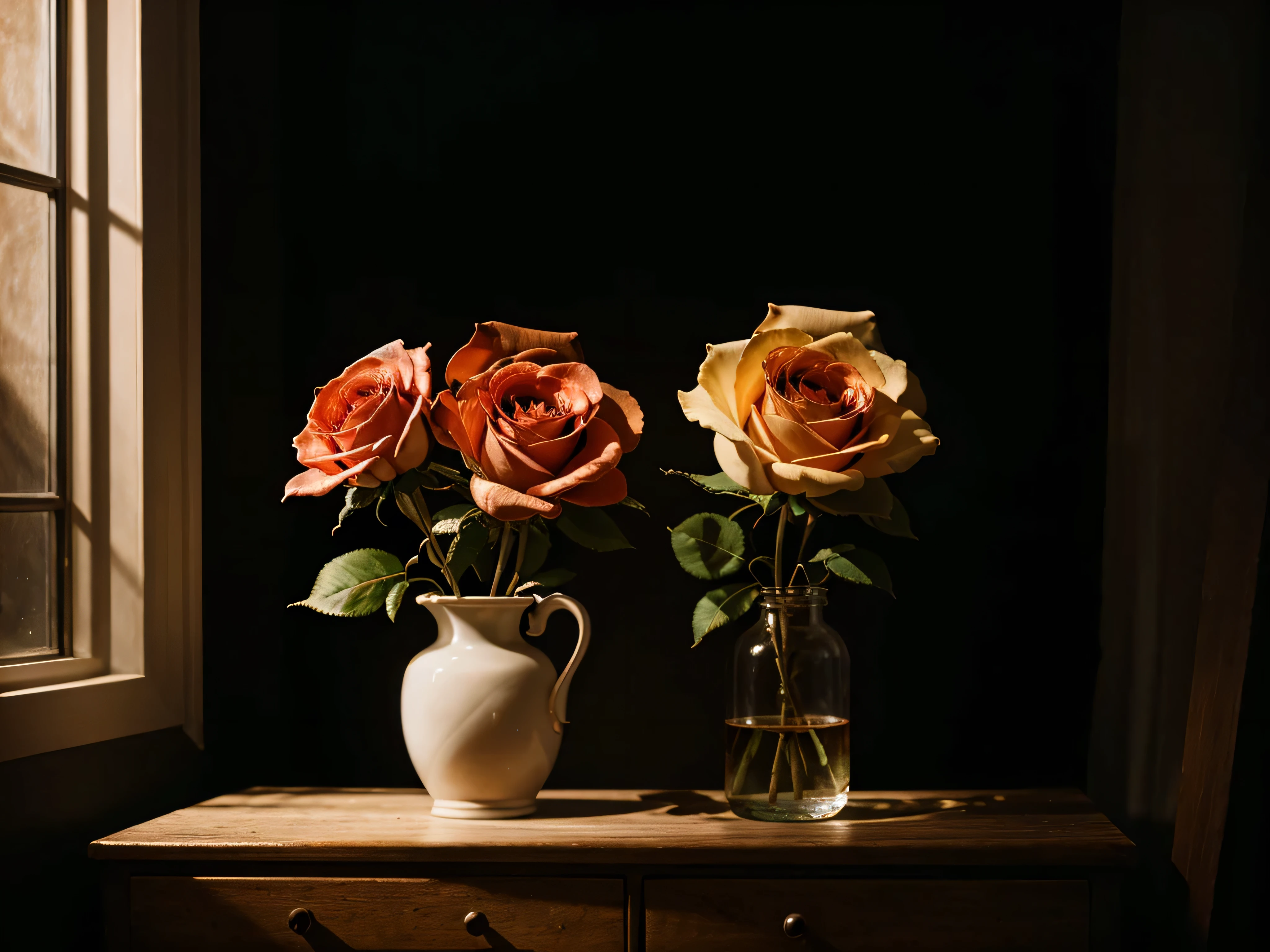 chiaroscuro roses