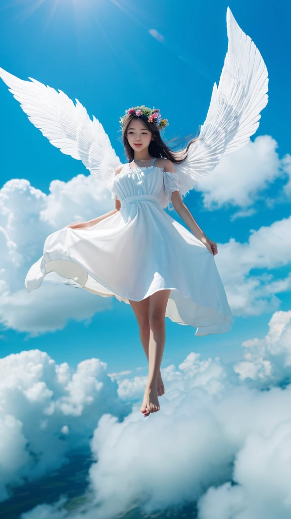 Angel on the Clouds