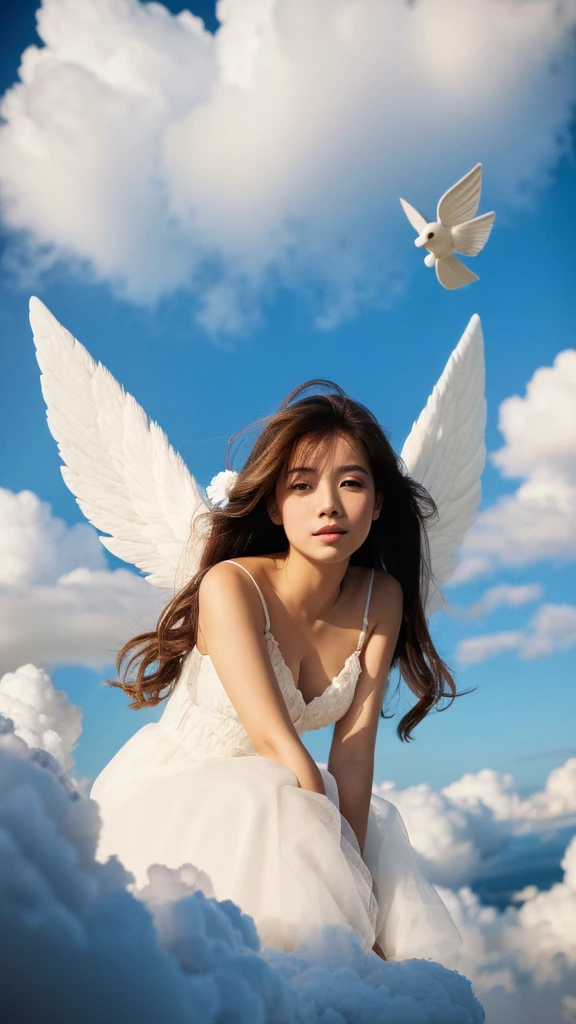 Angel on the Clouds