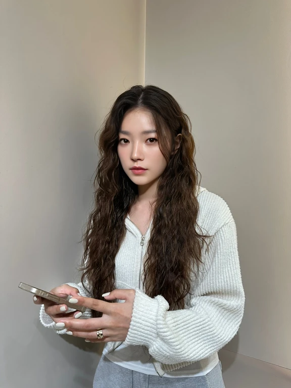 Best Quality, 8k, Masterpiece, (Portrait: 1.3), (photo realistic:1.4), (hyper realistic:1.4), Sharp Focus, looking at viewer, (smoother lighting:1.1), (increase cinematic lighting quality:0.9), realistic lighting, backlighting, light on face, ray trace, (brightening light:1.2), (Increase quality:1.4), sharp detail, (best quality real texture skin:1.4), finely detailed eyes, black_eyes, finely detailed face, 25 year old Korean woman