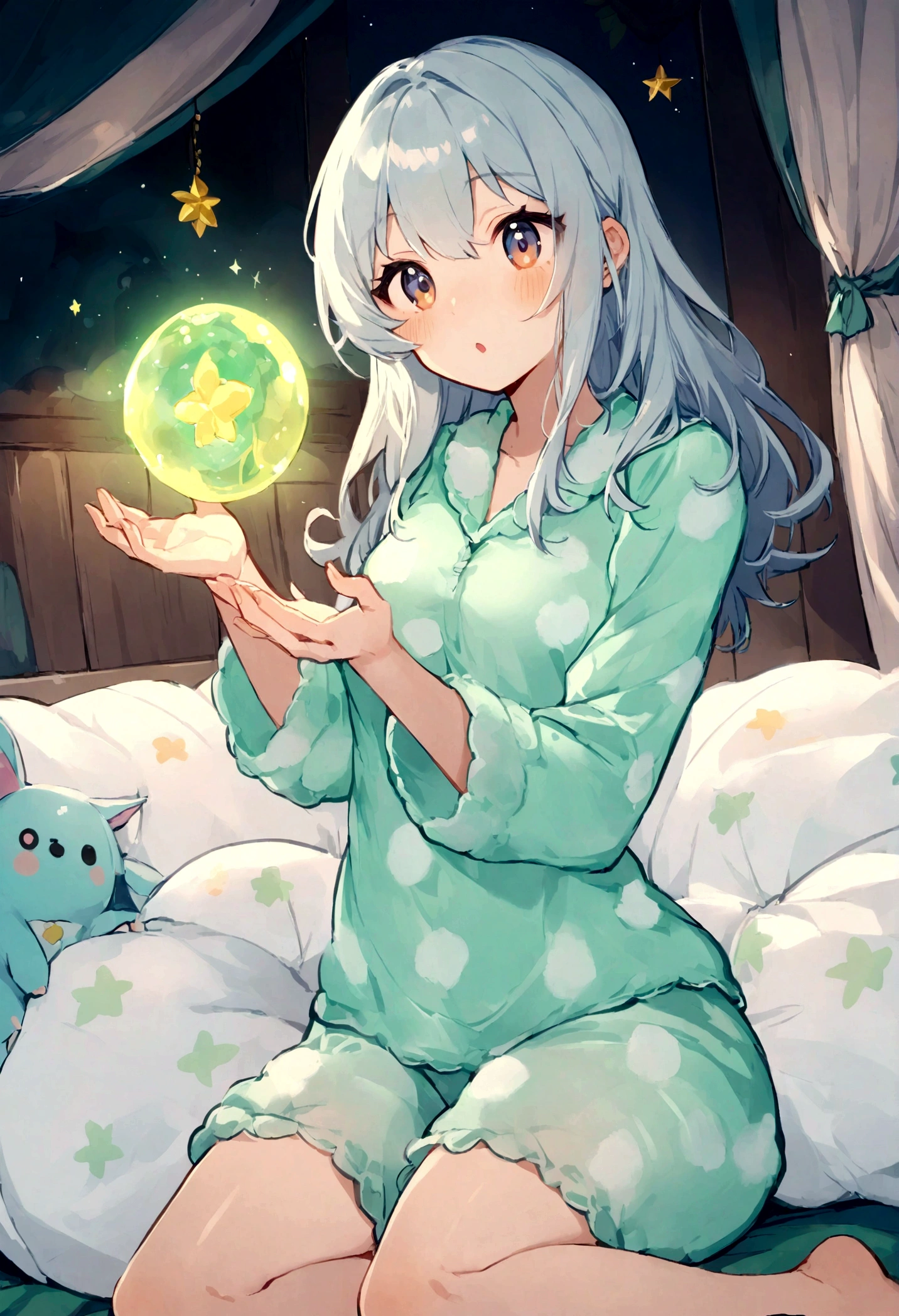 ENFP,green,girl,Loungewear