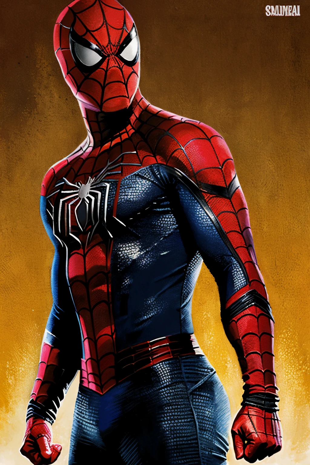 ((mejor calidad)), ((obra maestra)), (detallado), Portada, Estilo comic de spiderman mas telallado y con mejor dibujo